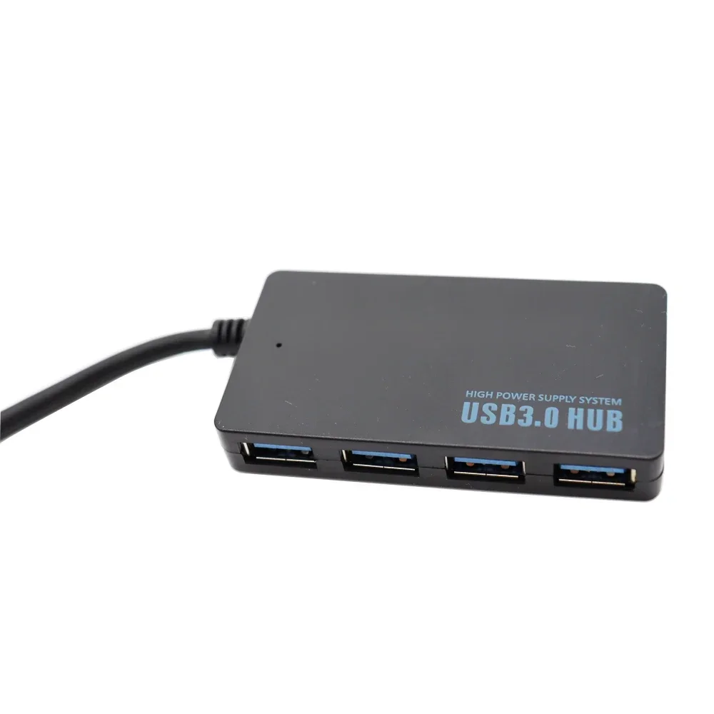 Adaptateur Hub USB 3.0 haute vitesse, 4 Ports, séparateur de câble de données, extenseur, prise en charge de plusieurs systèmes, adaptateur Multi USB Plug and Play
