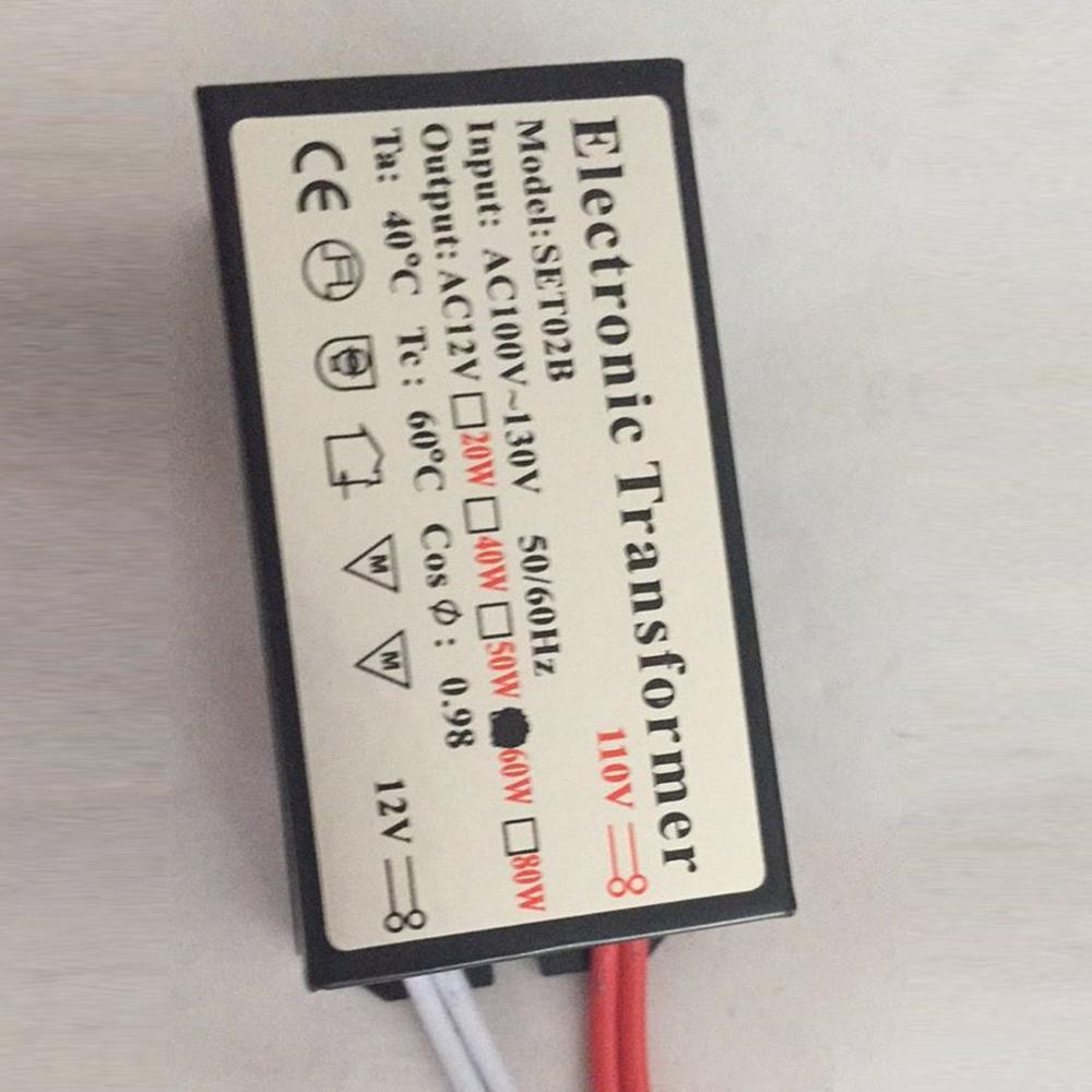 Halogen Lamp Electronic Transformer 110V20V 60W P... Grandado