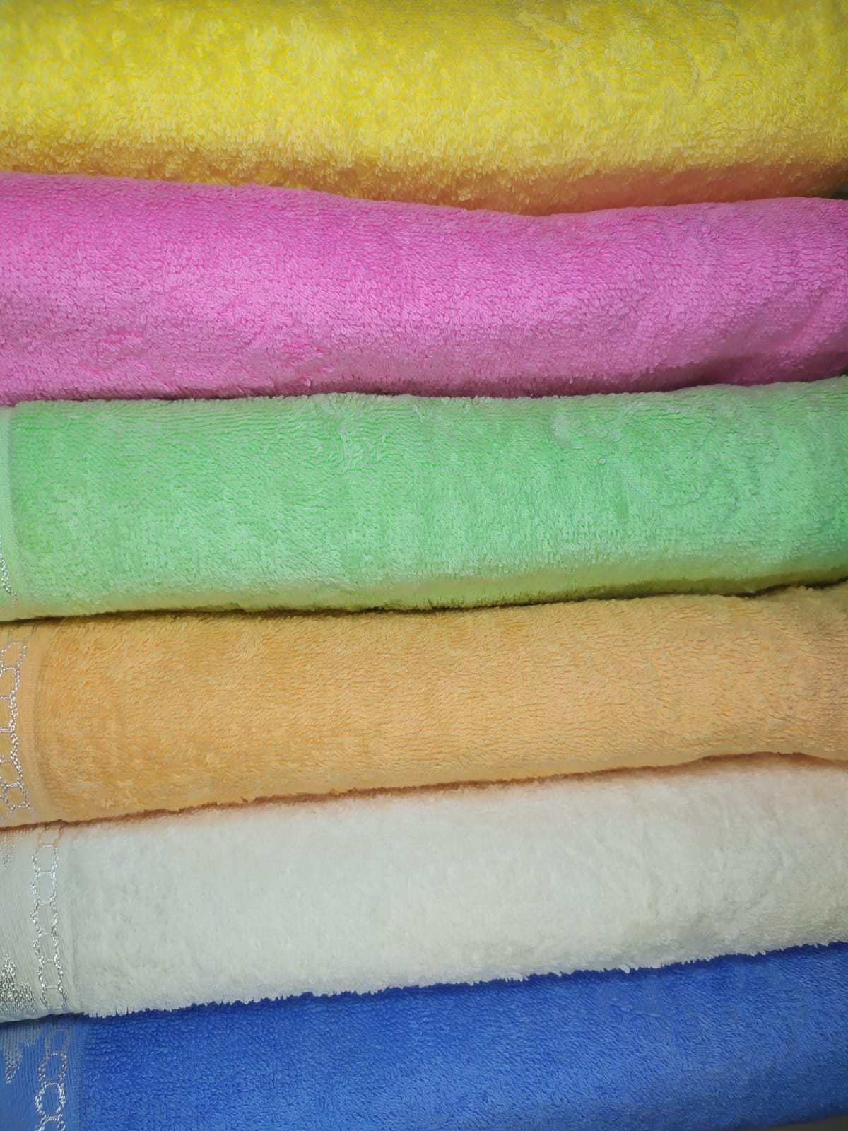 100 cotton Super Absorbent 6 Piece Soft