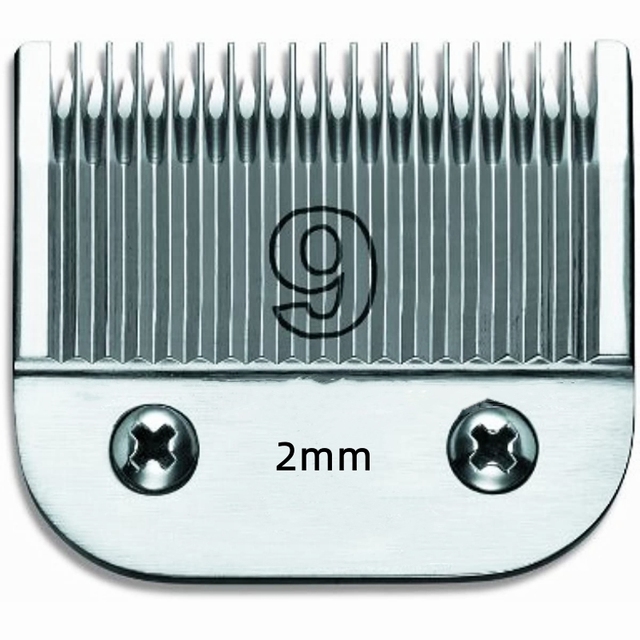 3F 4F 5F 7F 9 # 10 # 30 # 40 # 50 # Cuchilla cortadora para perros y mascotas que se adapta a la mayoría de Andis,Oster A5,wahl km Clippers, cortadoras de animales: Verde claro
