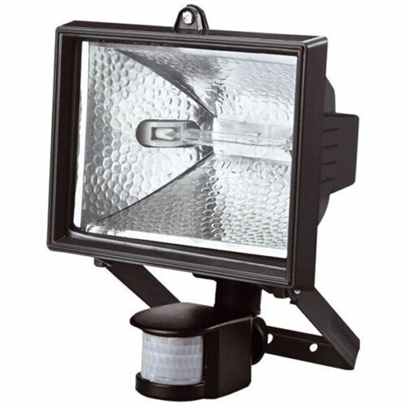 150/500w halogenstrålkastare & pir säkerhet vägglampa rörelsesensor utomhus trädgård garage gård lampa 220v r7 belysning fixeringar
