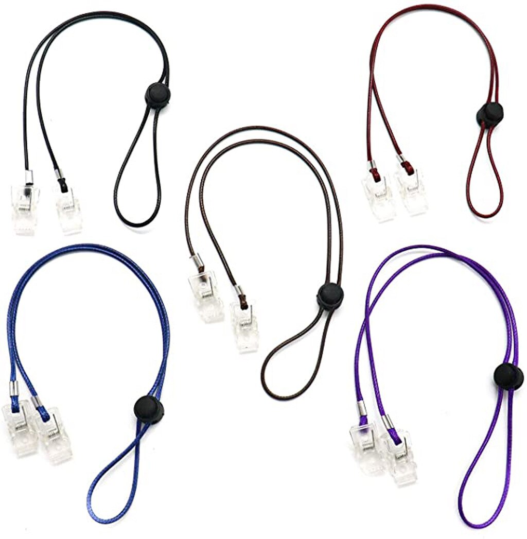 Mask Lanyard Adjustable Face Mask Lanyard Handy&Convenient Safety Mask Rest&Ear Holder Rope mascarillas mascarilla deportiva: Default Title