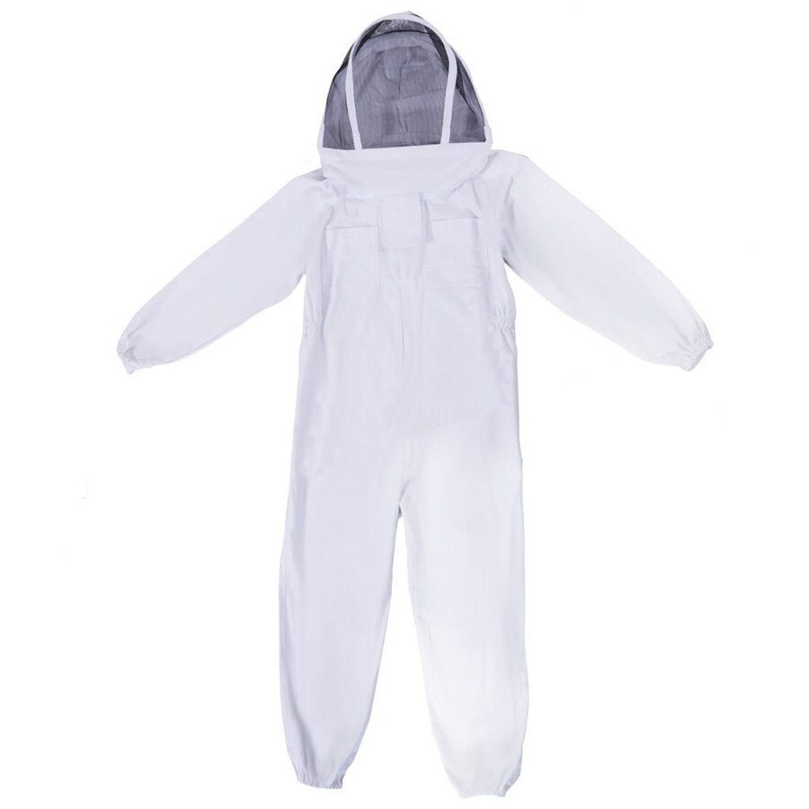 Full Body Beekeeping Suit Clothing Heavy Duty Ventilated Veil Hood Hat Clothes Jacket Protective Beekeeping Suit Beekeepers 3