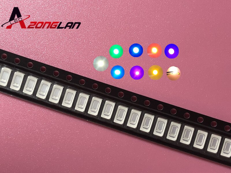 1000 st led 5730 5630 smd vit/varmvit/blå/röd/gul/grön/ljusemitterande diod