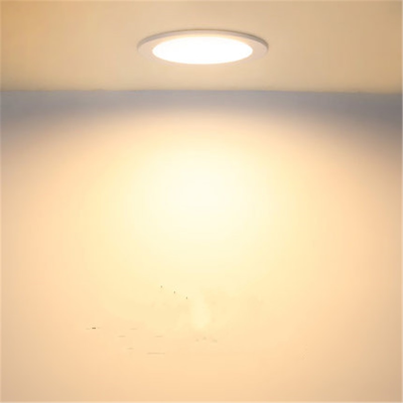 Ultra-thin LED Downlight 220V 230V 240V Spot LED downlight Dimmable 6W 9W 12W Recessed CRI>80 LED Ceiling Downlight Light LED-plafond lamp