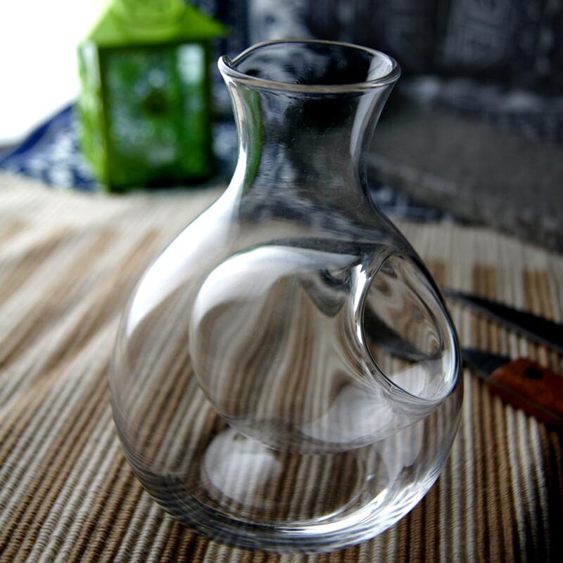 250ml kylande karaff drinkware mini vinkaraff blyfri glas ölkylare mini vinkaraff överlägsen karaff