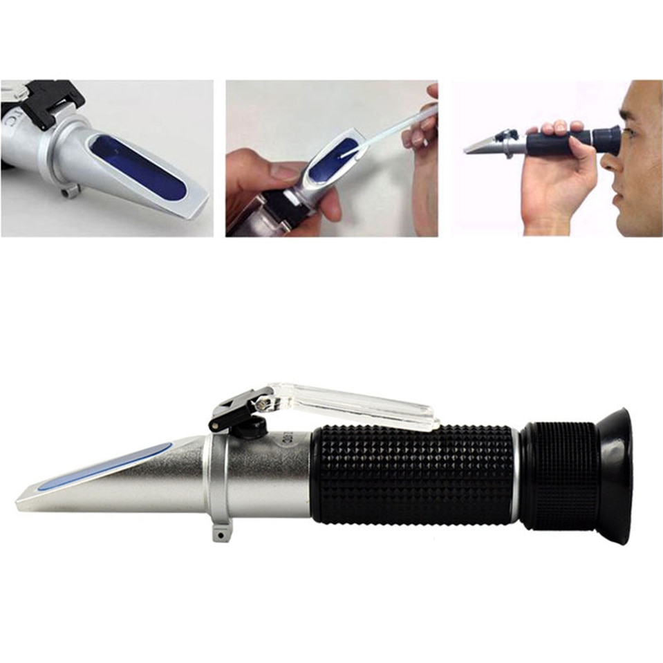 Meijiabuy Brix Refractometer 0~32% RHB-32ATC Optic... – Vicedeal