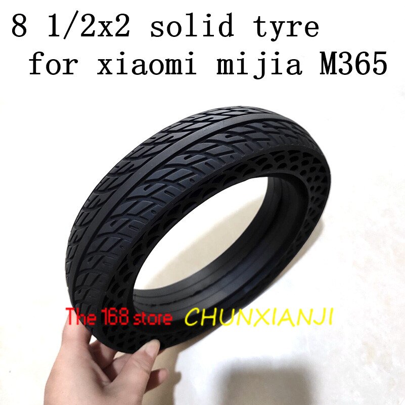 8 1/2X2 Tubeless Wiel Banden 8 1/2*2 Effen Bandenspanning Gratis Voor Xiaomi Mijia m365 Elektrische Scooter Band Accessoire