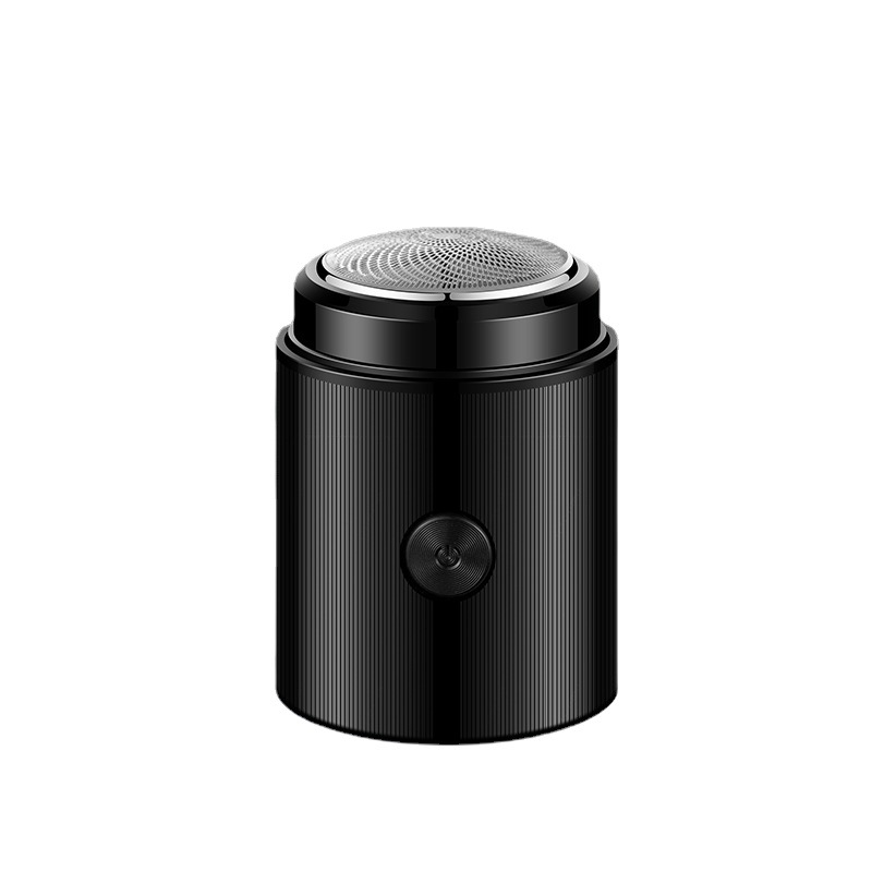 Elektrisch scheerapparaat voor mannen Mini-reisscheermachine Wasbaar Draagbaar Baardtrimmer voor heren Scheermes USB Oplaadbaar en wasbaar: Goud