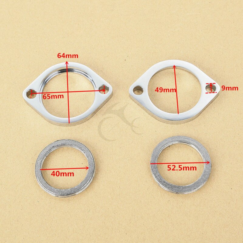 Eksosflens screamin pakning til harely på turné electra gli arv softail dyna fett bob