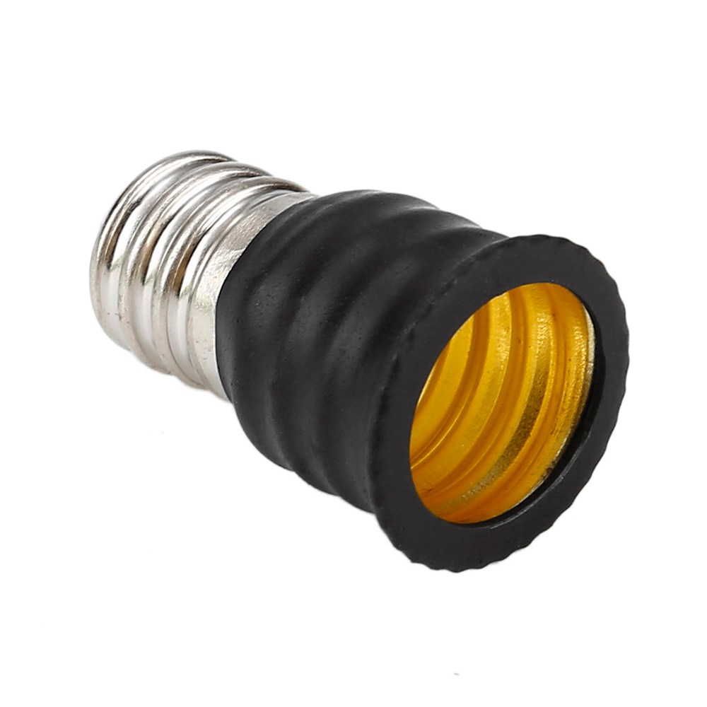 E12 To E14 Socket Changer Portable Heat-resistant Converter Screw Bulb Bases LED Light Lamp Adapter Bulb Holder Socket Changer