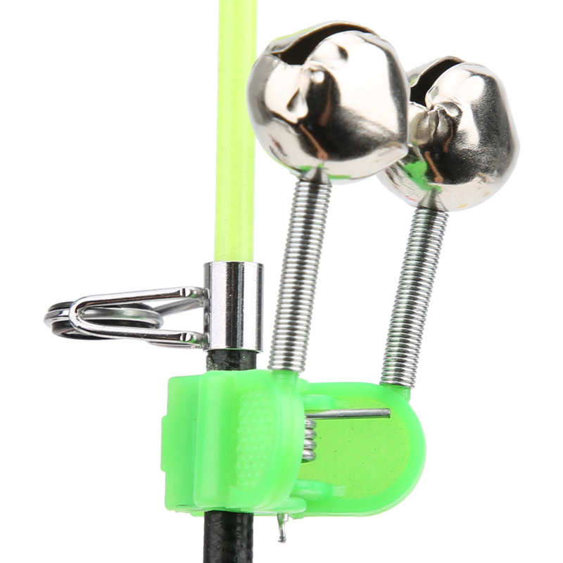 VORCOOL Angel Alarmglocken 5 Stück - Twin Bells Für Nachtangeln