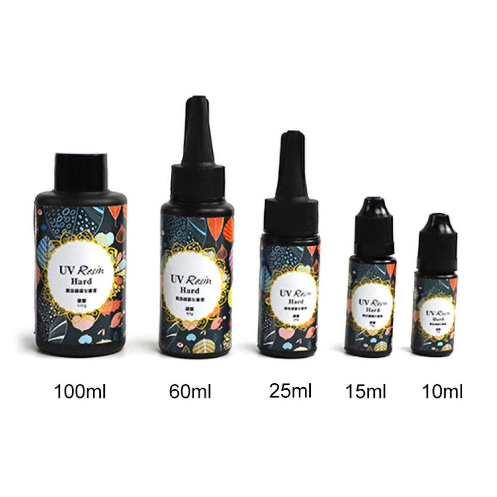 Faux Crystal Hard UV Resin Jewelry Making Epoxies Clear Ultraviolet Curing Epoxy DIY Glass Adhesive Glue Handmade Accessory
