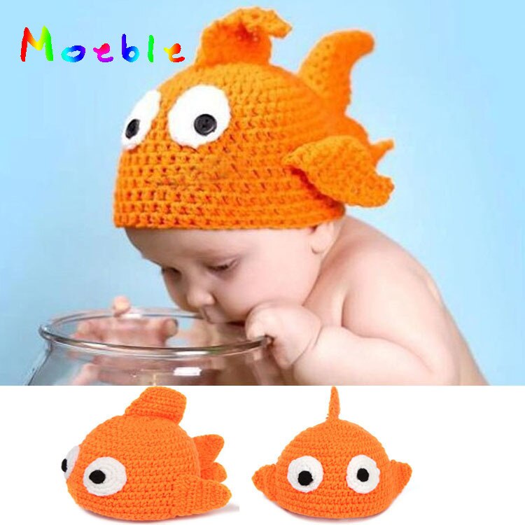 Accesorios de ganchillo para bebé, accesorios de ganchillo para foto, gorro tejido para bebés, sombrero de Animal de bebé, gorrito de conejo para fotografía, accesorios para MZS-14098