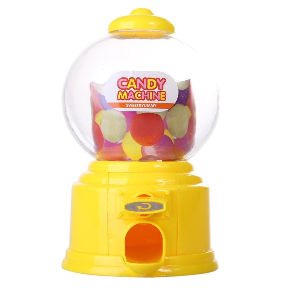 Doce fofo para crianças mini máquina de doce dispensador de moedas economia de dinheiro caixa de doces para bebês natal aniversário melhor presente para crianças