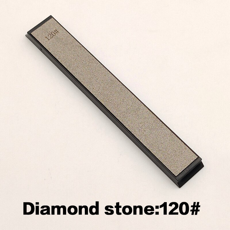 Fixed angle knife sharpener sharpening stone Whetstone knife sharpener diamond stone honing stone bars kitchen tools: 120 grit