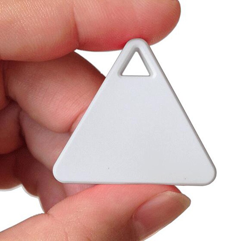 Bluetooth Smart Keychain Anti Lost Electronic Finder Mini GPS child tracker: White