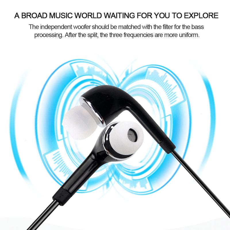 Für Samsung S4 Headset kopfhörer in-ohr mit Kontrolle lautsprecher für Android praktisch Headset Für 3,5mm Verbraucher elektronik