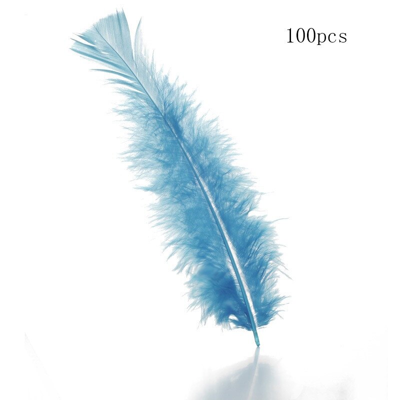 Przezroczyste świąteczne drzewo dekoracyjne kulki Diy urok otwarte plastikowe ozdoby cacko prezenty pudełeczko prezentowe domowe rękodzieło dekoracyjne: 100pcs Sky feather