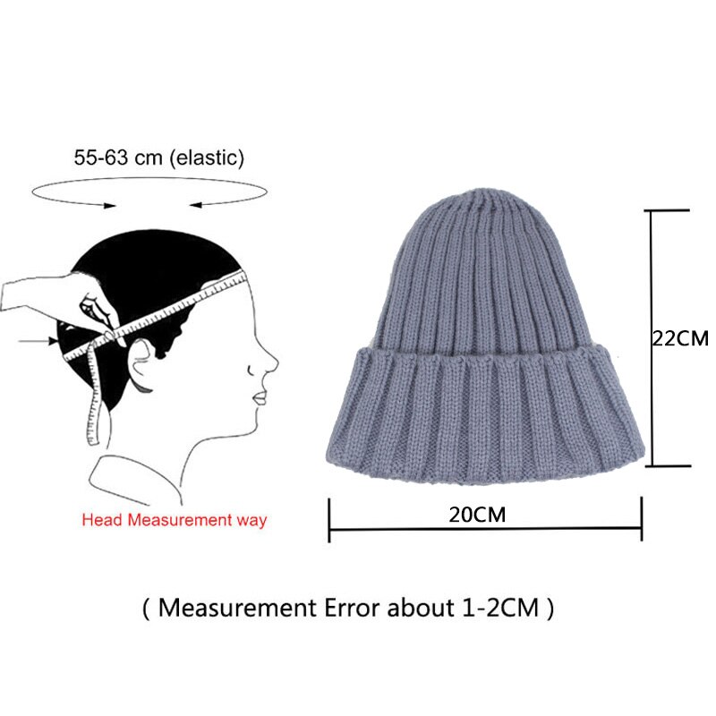 Skullies mössor män vintermössa dam- och #39 ;s vintermössor för kvinnor kepsar sporthuva homme gorro skull kvinnlig stickad mössa