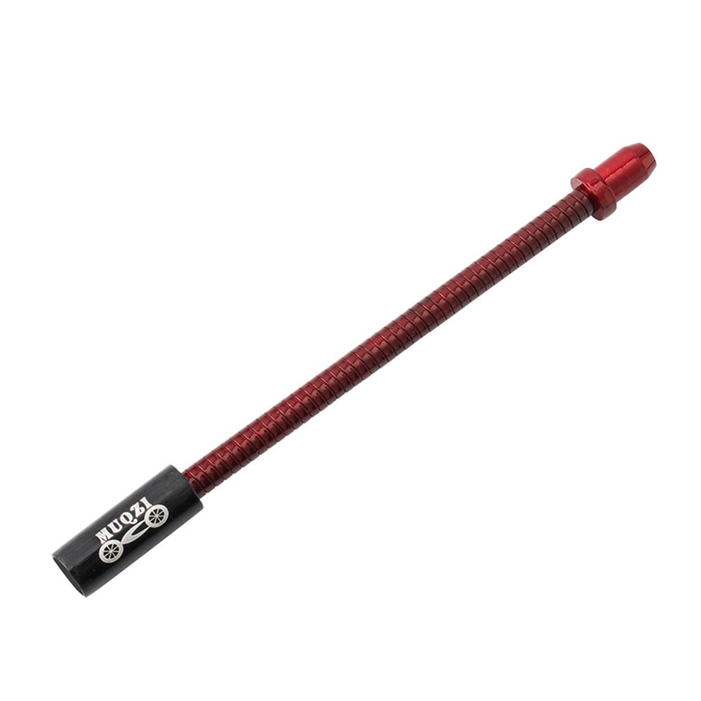 1 PC bicicleta V Freno de freno de codo de acero inoxidable llena de aceite resorte Flexible de protección manguera guía de Cable doble tubo MTB: RD