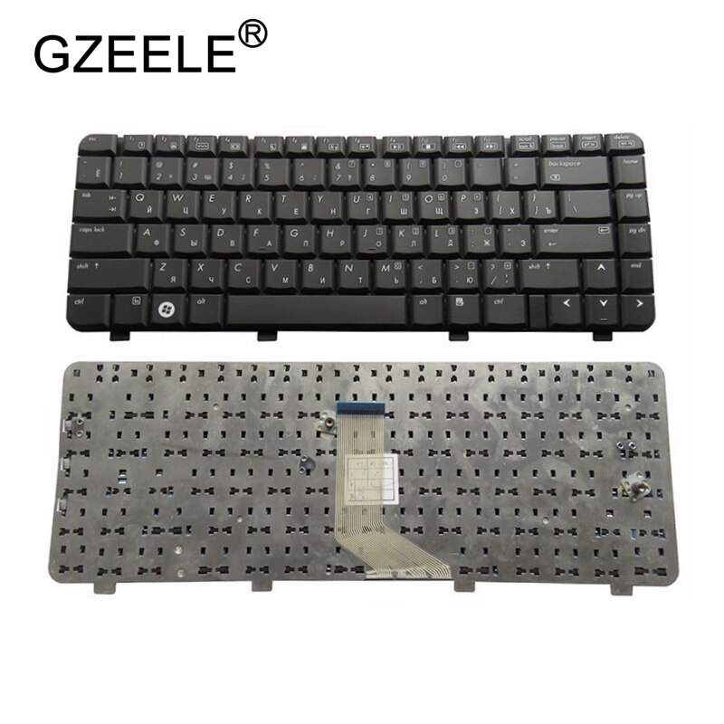 GZEELE Russian laptop Keyboard for HP 6720S 550 540 541 RU laptop keyboard BLACK