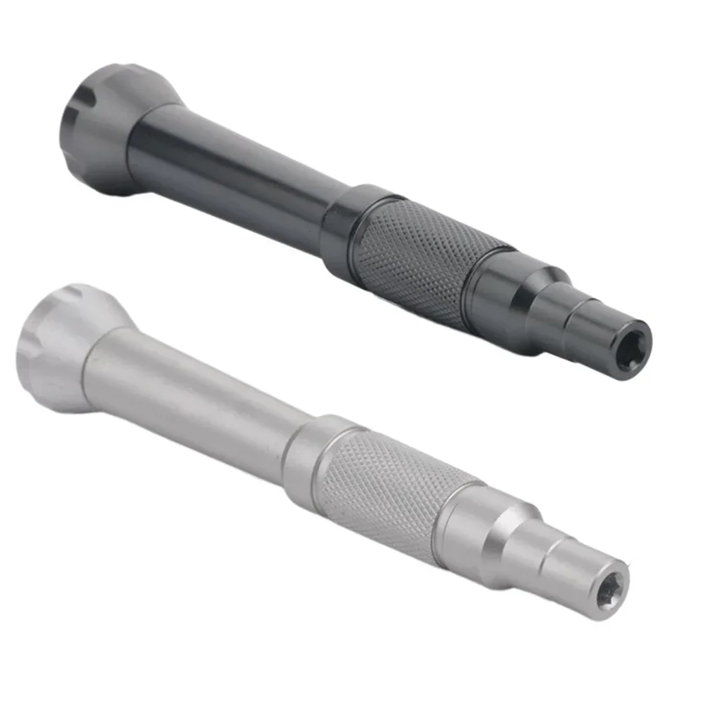Bolt Driver Screwdriver Handle Bits Holder Aluminum Alloy Hand Tool Hex Bits Magnetic Precision Screwdriver Holder 4mm