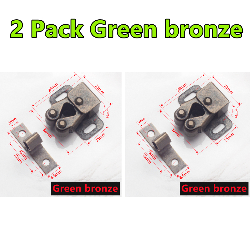 Cabinet Catches Magnet Door Stop, Closer, Stoppers, Damper, Buffer para Armário, Hardware, Móveis, Acessórios, Acessórios, Novo, 10-1Pack: Vermelho