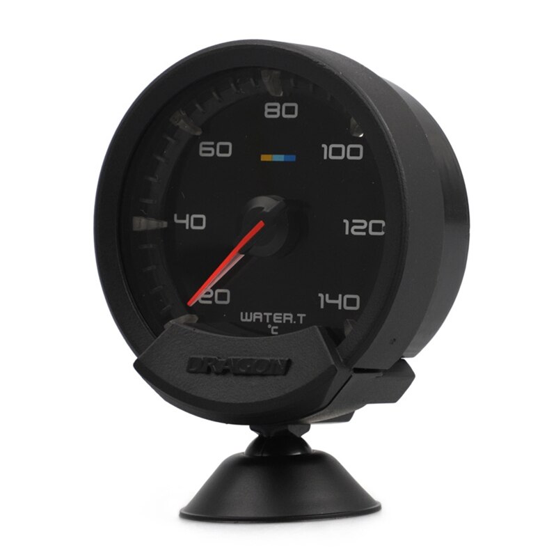 Universal 60mm 12V 20-140 Celsius Water Temperature Gauge Meter with Water Temp Sensor