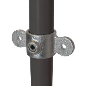 heavy duty galvanizing die cast iron 32mm 1-1/4" pipe tube fittings clamp Hex Tightening Screw: 9