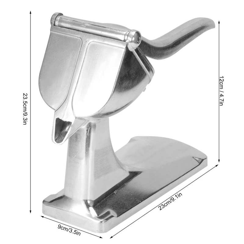 Manual Orange Juicer Aluminum Alloy Multifunction Mini Manual Juicer Fruit Lemon Press Squeezer Extractor Kitchen Accessory