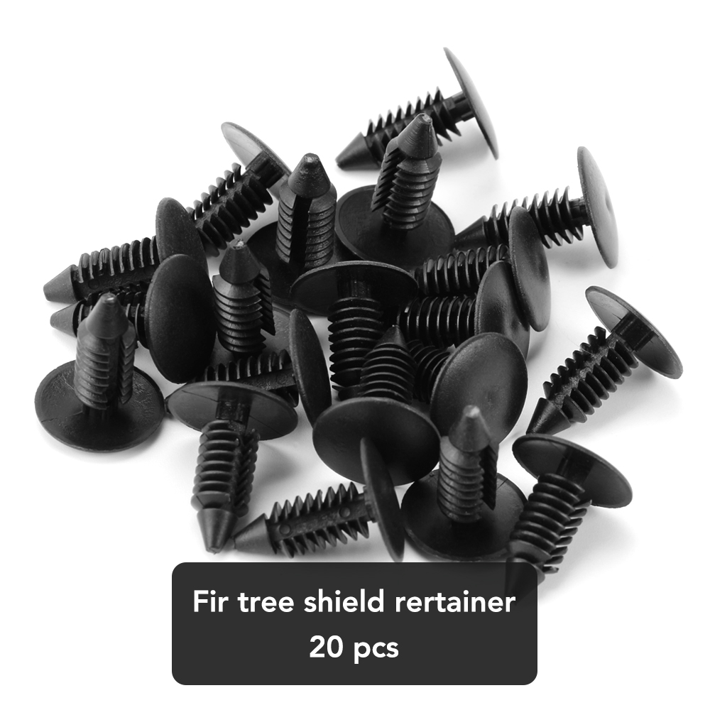 6 formato 100pcs Auto di Fissaggio Clip Misto per Smart forfour fortwo forjeremy City Coupe Roadster