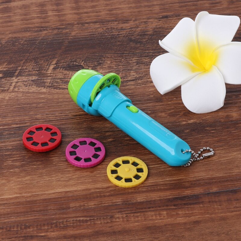 Mideer Mini Projector Fakkel Educatief Licht-Up Speelgoed Voor Slapen Verhalen Voeren Set Kind F3ME