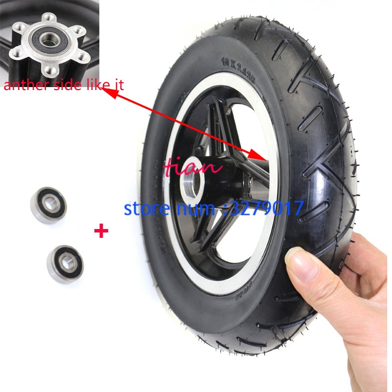 Elektrische Scooter 10x2.125 Velg 10 Inch Scooter Wiel Hub Alumnium Legering Wiel Frame voor 10x2.125 Tire Elektrische Scooter
