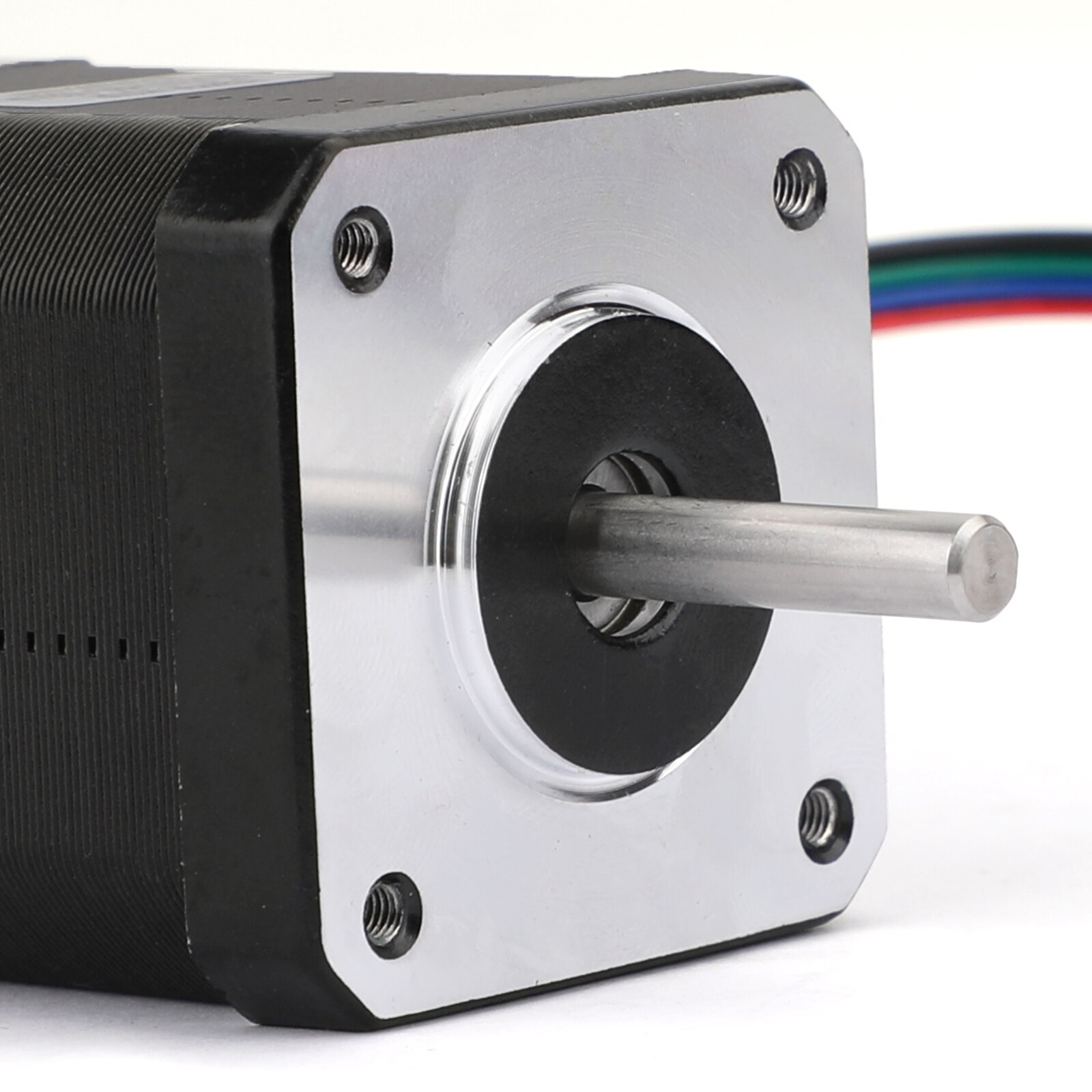 Areyourshop Metal Nema 17 Stepper Motor 17oz 1.7A 12V 24V 42 60mm 1.8° for 3D Printer Kit Parts Motor
