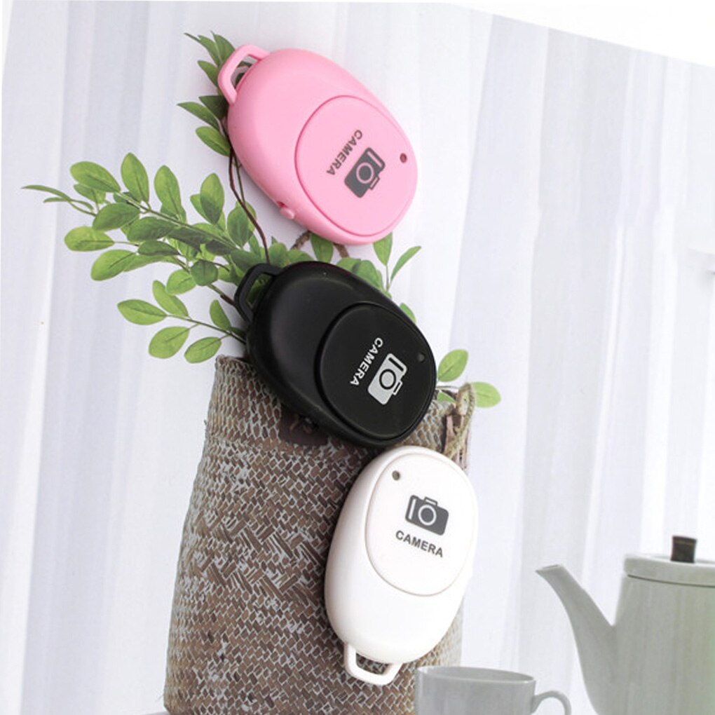 Mini Bluetooth Fernbedienung Geschmack kabellos Regler Selbstauslöser Kamera Stock Auslöser Telefon Selfie für ios / Android