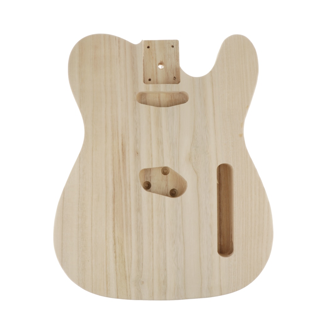 Handgemaakte Massief Uitgeholde Schuren Gitaar Hout Elektrische Gitaar Body Vat Voor Telecaster Stijl Elektrische Gitaar Diy Vervanging