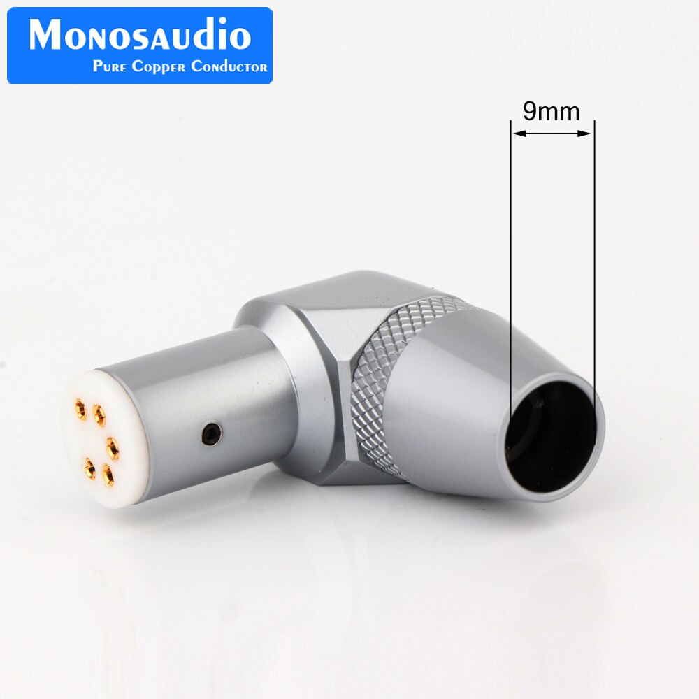 Monosaudio 1pc di91g 5 -poliger din-buchsenstecker für plattenspieler, vergoldeter, rechtwinkliger tonarmanschluss, vinylanschluss