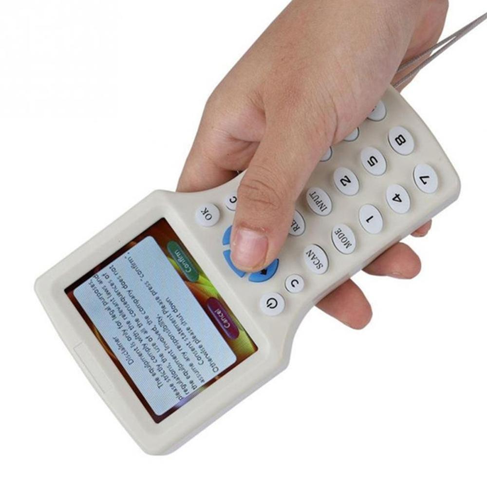 Rfid nfc kaart kopieermachine lezer schrijver duplicator engels volledige en programmeur frequentie alles voor ic  id 125 khz kaarten  id 10 frequentie  q4 r 0