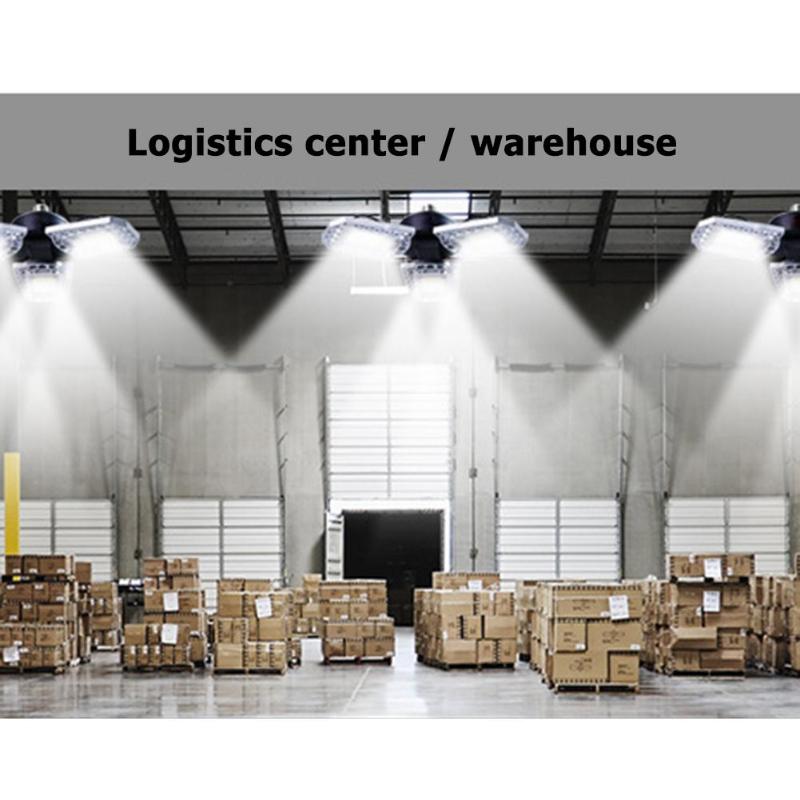 Deformable UFO Industrial Light E27E26 LED Light 60 45W Suitable for Workshop Parking Stadium Warehouse Light LED Garage Light