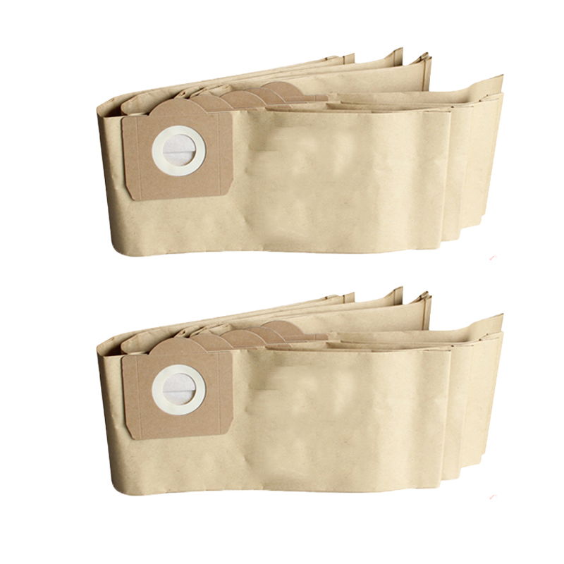 Filtro de bolsa de polvo para accesorios karcher MV3 WD3 WD3200 WD3300 A2204 A2656 WD3.500P SE4001 SE4002 piezas de aspiradora: Gris claro