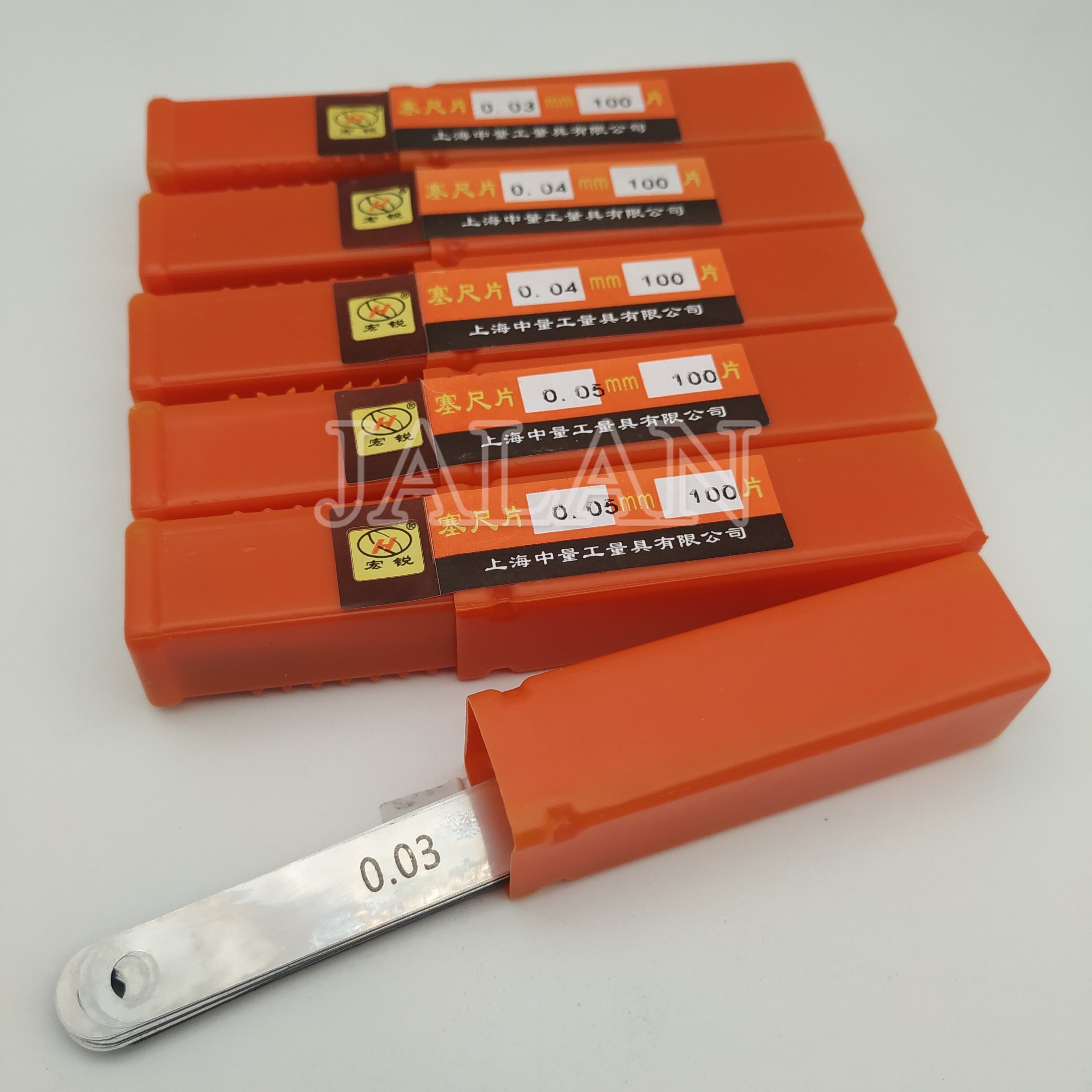 Super Thin Metal Feeler Gauge 100pcs 0.03/0.04/0.05mm/0.07mm Mobile Phone OLED LCD Glass Separate Blade Remove Tool