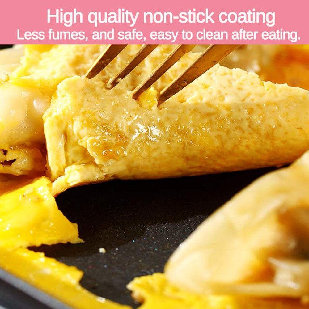 220V 1200W 2 in 1 Mini Electric Cooking Pot Machine Multifunction Hotpot Noodles Eggs Soup Barbecue Non-Stick BBQ Heating Pan