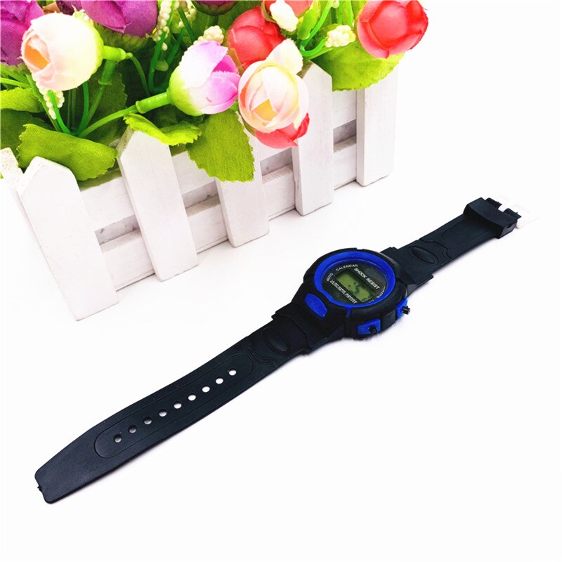 Kinderen Horloge Digital Sport Elektronische Pols Jongens Meisjes Siliconen Led Digitale Sport Verstelbare Pols Kinderen Multifunctionele Klok