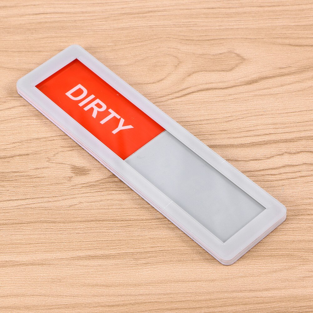 Dishwasher Magnet Clean Dirty Sign Strong Magnet Indicator Tells Whether Dishes Are Clean or Dirty (Gray): Grey
