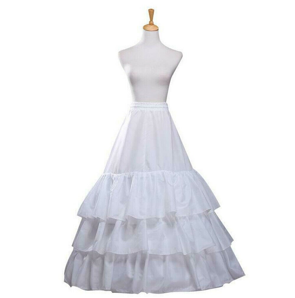 Jupon de mariage en Crinoline, sous-jupe, robe de mariée Vintage, accessoires de fête de mariage,: QC2027