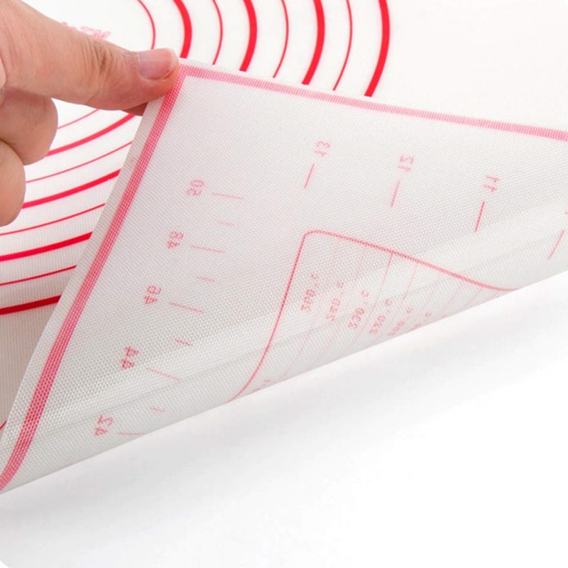 Silicone Baking Mat Pizza Dough Maker Pastry Kitchen Gadgets Cooking Tools Utensils Bakeware Kneading Accessories Lot
