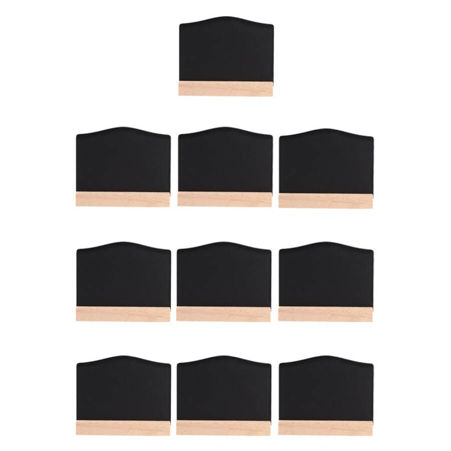 10 stk/sæt juledekorativ mini display tavle ornament til hjemmefest bar indretning skole tavle display tavle