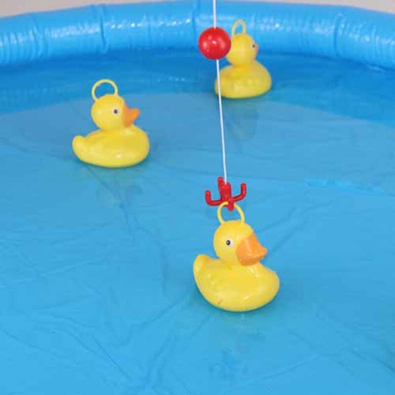 Opblaasbare speelgoed vissen Eend Spel pak hand coördinatie van kinderen vissen speelgoed vissen game