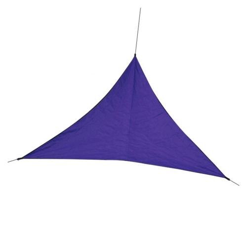 300Cm Outdoor Driehoek Zon Onderdak Zonnescherm Waterbestendig Tent Luifel Tuin Patio Camp Luifel Doek Zon Onderdak: Paars